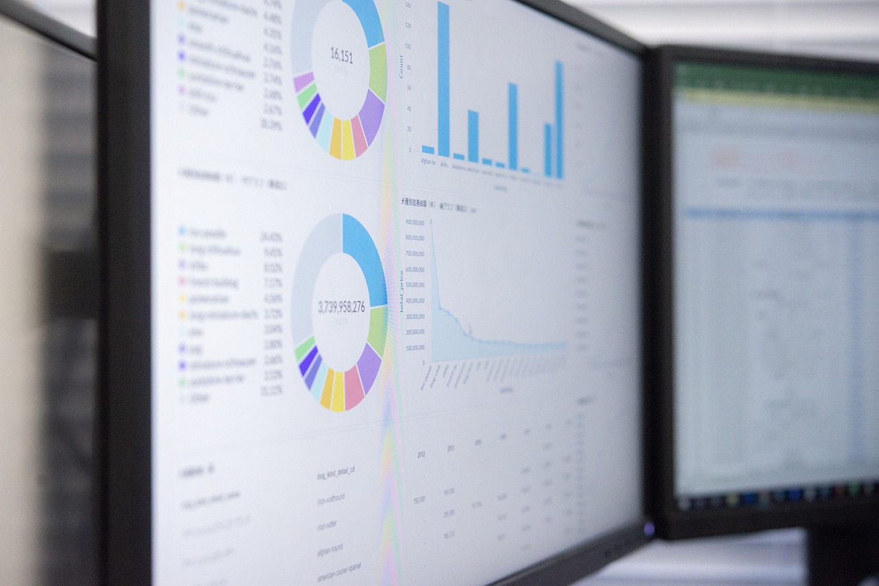 data chart graph monitor marketing 4570804